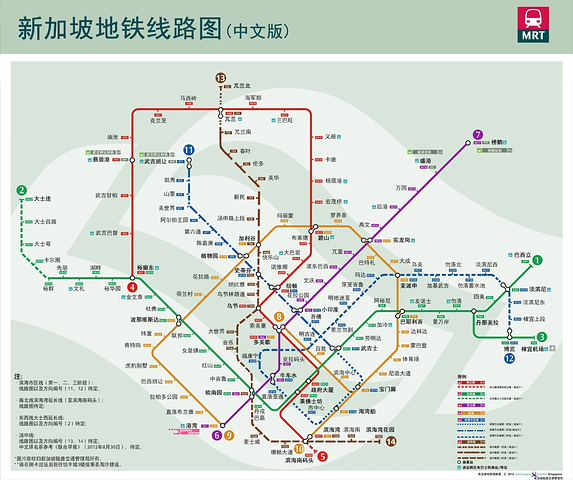 新加坡攻略地圖