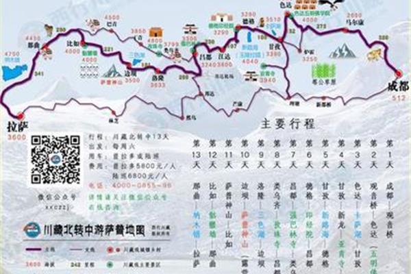 318自駕游路線攻略